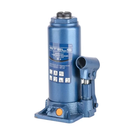Домкрат гидравлический бутылочный 8 т h подъема 230–457 мм STELS 51104 купить в Надыме
