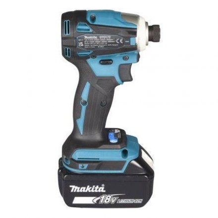 Аккумуляторный ударный шуруповерт Makita DTD172RTJ купить в Надыме