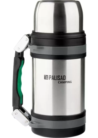 Термос универсальный туристический со складной ручкой 1500 мл PALISAD Camping 69533 купить в Надыме