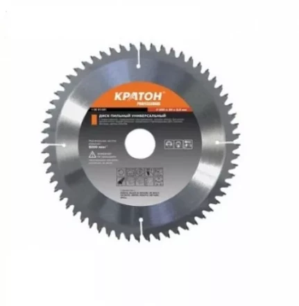 Диск пильный по дереву PROFESSIONAL 350 х 50 х 3.2 мм 80Т КРАТОН 1 06 03 039 купить в Надыме