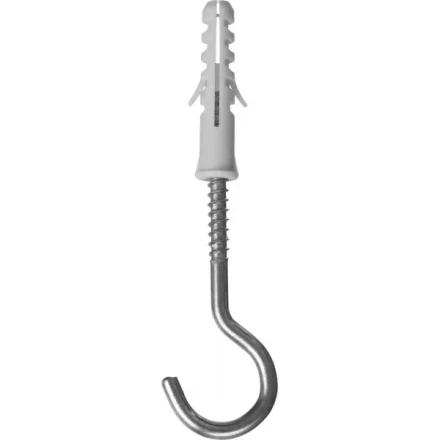 Дюбель ЗУБР "МАСТЕР" распорный полипропиленовый, тип "ЕВРО", в комплекте с шурупом-полукольцом, 8 х 40 / 5 х 75 мм, 70 шт 30685-08-40 купить в Надыме