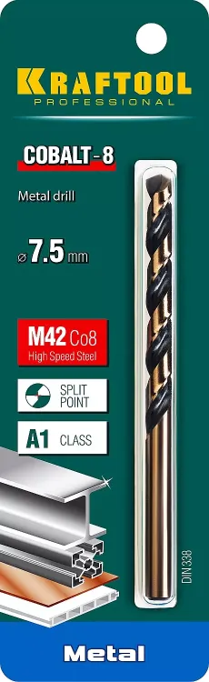 Сверла по металлу HSS-Co 29656-7.5 купить в Надыме