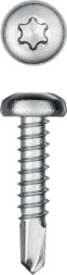 Нержавеющие саморезы DS-P с полукруглой головкой, коробка 300931-48-019