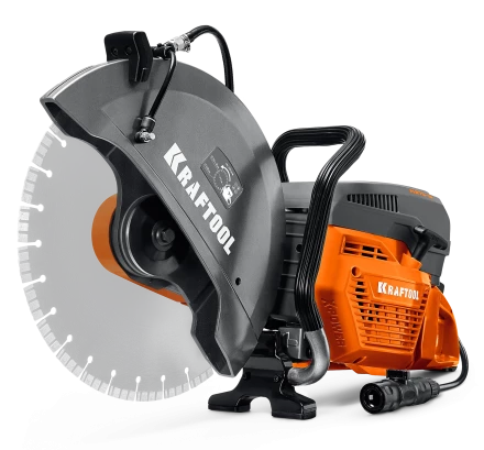KRAFTOOL 4800 Вт, 400 мм, без диска, бензорез по бетону (бетонорез) (K970-16) купить в Надыме