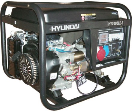 Бензогенератор Hyundai HY 7000LE-3 купить в Надыме