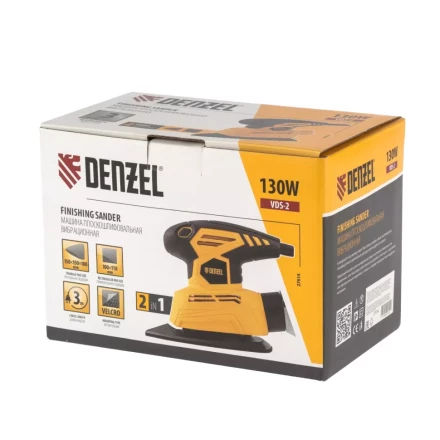 Шлифмашина плоскошлифовальная VDS-2 вибрационная Denzel 27614 купить в Надыме