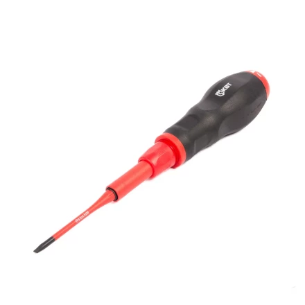 Диэлектрическая динамометрическая отвертка VDE КВТ НИО-3306 со сменными битами SLIM, 6 шт. (90952) купить в Надыме