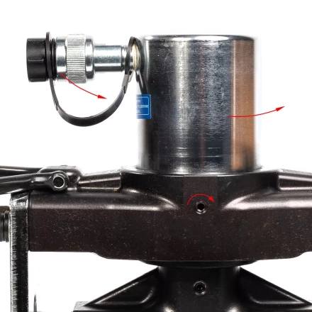 Шиногиб гидравлический КВТ ШГ-200 с радиусом гиба 5 и 10 мм для шин шириной до 200 мм (85144) купить в Надыме