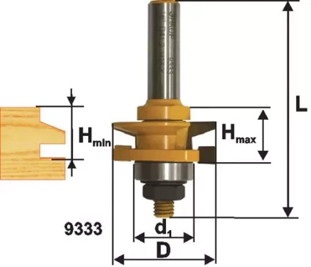 Фреза комб рамочная ф413х26мм хв 12мм 9333 купить в Надыме