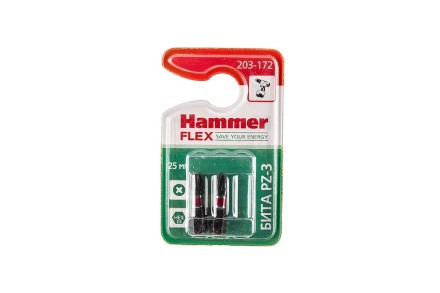 Бита HAMMER PZ3 25мм (2шт) купить в Надыме