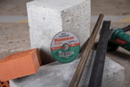 Круг отрезной HAMMER 125х1.2х22 упак. 25 шт. купить в Надыме
