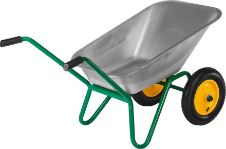Тачка GRINDA садовая двухколесная, 80 л, грузоподъемность 120 кг 422400_z01 купить в Надыме