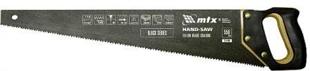 Ножовка по дереву,450 мм,7-8 TPI,зуб-3D,каленный зуб,тефл.покр. дер.рук-ка. MATRIX 23578 купить в Надыме