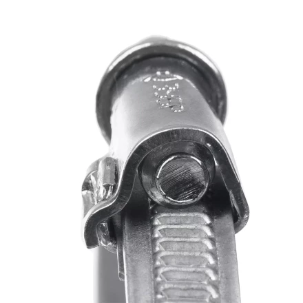 ЗУБР Х-9Н, 10 - 18 мм, накатная лента 9 мм, цинк, 50 шт, червячный хомут (37807-18) купить в Надыме