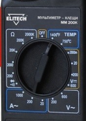 Мультиметр ММ 200К ELITECH купить в Надыме