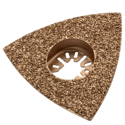 Насадка для МФИ шлифовальная дельтавидная Denzel 782323, HM, по плитке и дереву, 78 мм купить в Надыме