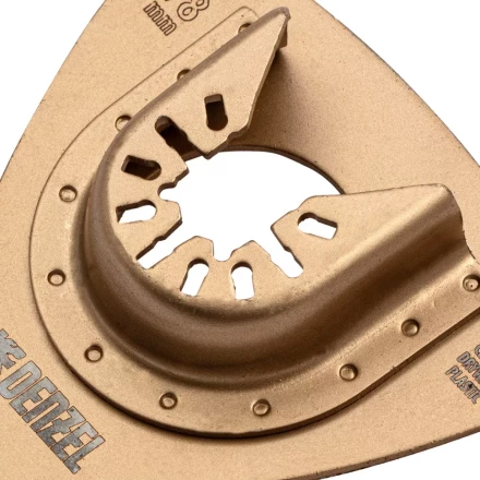 Насадка для МФИ шлифовальная дельтавидная Denzel 782323, HM, по плитке и дереву, 78 мм купить в Надыме