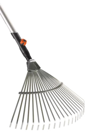 Комплект: Грабли веерные  + Рукоятка деревянная 130 см   GARDENA купить в Надыме