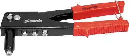 Заклепочник 225 мм заклепки 2,4-3,2-4,0-4,8 мм MATRIX 40515 купить в Надыме