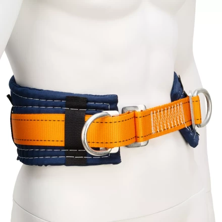 Удерживающая привязь безлямочная Сибртех 89505, модель УП I, прошитый высокий кушак купить в Надыме