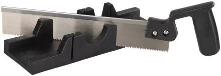 Набор STAYER "MASTER": cтусло пластмассовое + пила для стусла, ножовка 300мм, заточенный зуб 11TPI, стусло MIDI для заготовок до 65х35мм 1539-30 купить в Надыме