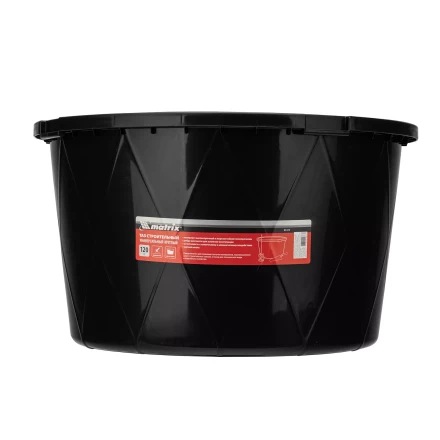 Таз строительный круглый универсальный Matrix, 120л, ударопрочный, с ребрами жесткости 81473 купить в Надыме