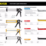 Пистолет для герметиков STAYER "MASTER" 0666, скелетный усиленный, 310мл 0666 купить в Надыме