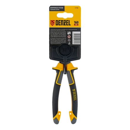 Бокорезы 160 мм Denzel 17781, трехкомпонентные рукоятки купить в Надыме