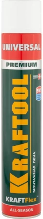 Пена "PREMIUM" монтажная, адаптерная, всесезонная, 750мл, KRAFTOOL 41173_z01 купить в Надыме