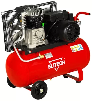 Компрессор масляный поршневой ременной Elitech КР50 купить в Надыме