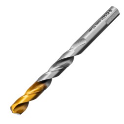 Сверло спиральное по металлу Denzel,  12 x 151 мм, Р6М5, Golden Tip 718244