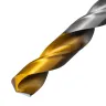 Сверло спиральное по металлу Denzel,  12 x 151 мм, Р6М5, Golden Tip 718244 купить в Надыме