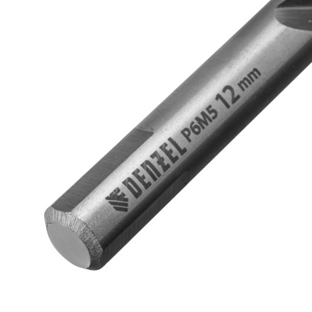 Сверло спиральное по металлу Denzel,  12 x 151 мм, Р6М5, Golden Tip 718244 купить в Надыме