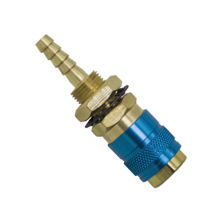 Быстросъемное соединениес резъбовой втулкой М NW5- штуцер 6 мм (Blue) FA3085 купить в Надыме