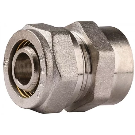 Соединитель ЗУБР с внутренней резьбой, цанга-гайка, 3/4"х20х2,0 мм, никель 51402-20-3/4 купить в Надыме