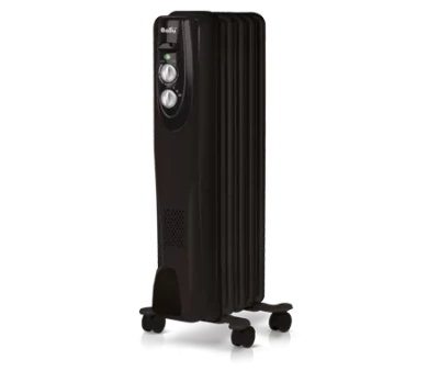 Маслянный радиатор обогреватель электрический BALLU Classic black BOH/CL-05BRN 1000