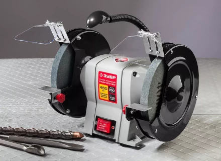 Станок точильный увеличенная мощность + лампа подсветки ЗТШМ-200-450 серия МАСТЕР купить в Надыме