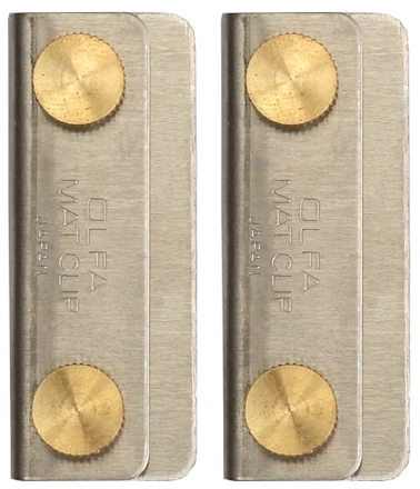 Скоба для скрепления двух ковриков, OLFA OL-CLIPS/2, 2шт OL-CLIPS/2 купить в Надыме