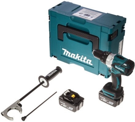 Дрель-шуруповерт аккумуляторная Makita DHP481RTE купить в Надыме