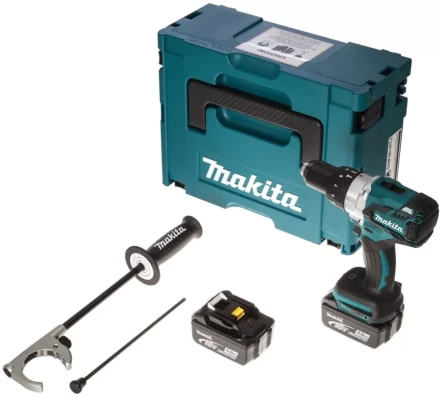 Дрель-шуруповерт аккумуляторная Makita DHP481RTE купить в Надыме
