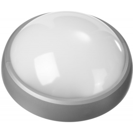 Светильник STAYER &quot;PROFI&quot; PROLight светодиодный, влагозащищенный IP65, встроен сенсор, пластик корп, влагозащищ, круг, металлик, 4000К, 12(100Вт) 57364-100-S купить в Надыме
