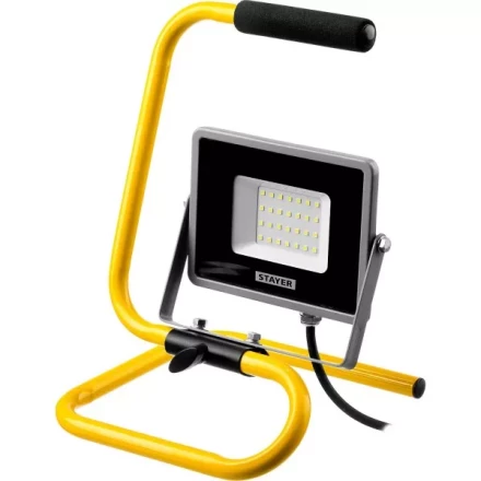 Прожектор LEDPro светодиодный, STAYER Profi 57135-30, переносной с подставкой, 30Вт 57135-30 купить в Надыме