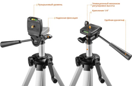 Нивелиры лазерные Крест-2D 360 две плоскости со штативом серия ПРОФЕССИОНАЛ купить в Надыме