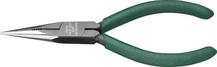 Тонкогубцы KRAFTOOL "KRAFT-MINI", обливные рукоятки, CrV сталь, 140мм 220017-3-14 купить в Надыме