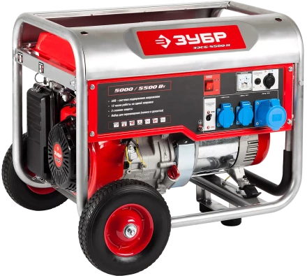 Генератор бензиновый ЗЭСБ-5500-Н серия МАСТЕР купить в Надыме