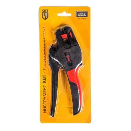 Автоматический торцевой стриппер КВТ WS-22т для снятия изоляции с проводов 0.08–10 мм (86599) купить в Надыме