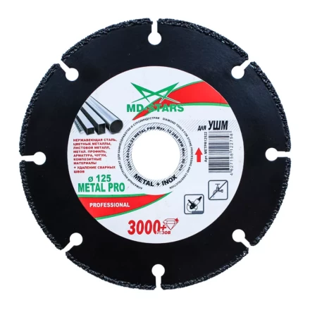 Диск мультифункциональный METAL PRO 115*1.6*3*22,23 купить в Надыме