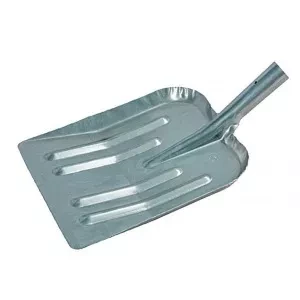 Лопата снеговая 380 х 370 мм без черенка стальная эмалированная СИБРТЕХ Россия 61531 купить в Надыме