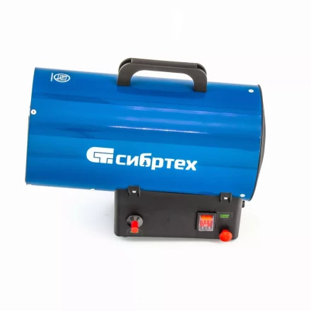 Газовая тепловая пушка СТГ-15, 15 кВт, 500 м3/ч, пропан-бутан Сибртех 96452 купить в Надыме