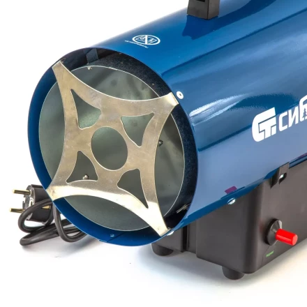 Газовая тепловая пушка СТГ-15, 15 кВт, 500 м3/ч, пропан-бутан Сибртех 96452 купить в Надыме